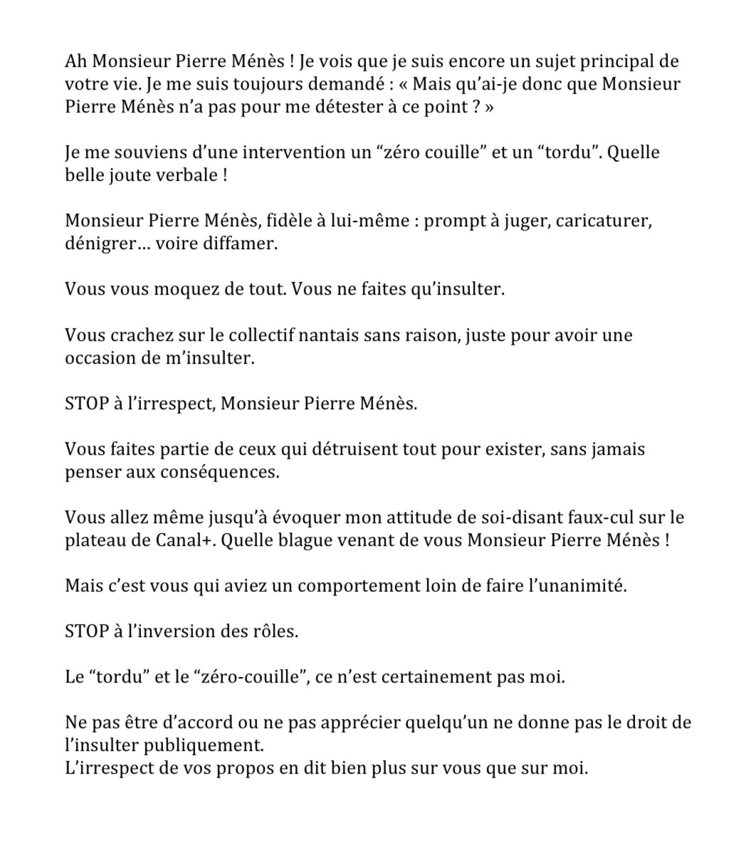 mickalandreau's tweet image. @PierreMenes