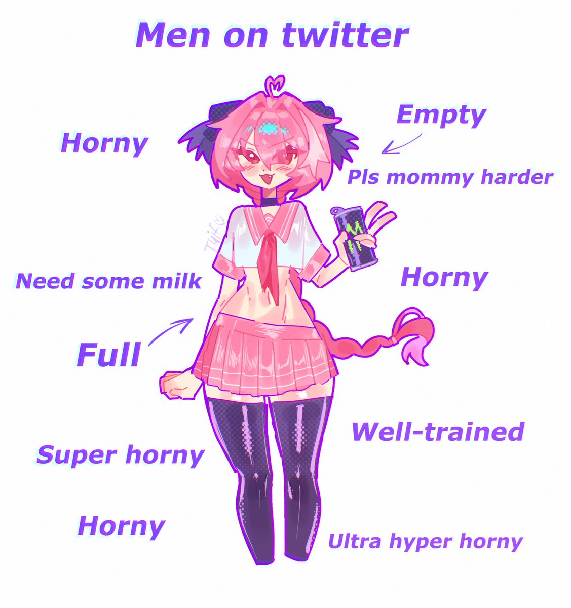 Men on twitter 

#astolfo
