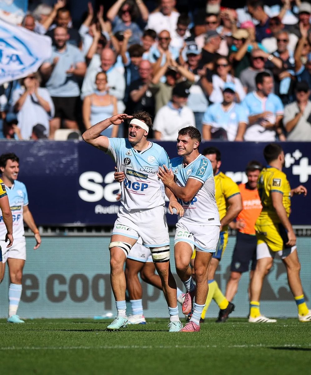 kebabihnoHU's tweet photo. Fait meconnu concernant Esteban Capilla : sa célébration d’essai type « salut militaire » est un hommage à son père décédé cet été.
En plus d’être un ovni rugbystique, un leader de caractère, Esteban est habité d’une mission cette année 🫡🫶 https://t.co/EKdWYxEqJp