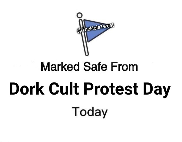 I would like to give a special shout to all of the content creators on 𝕏 today, the memes have been glorious. Because of you "Dork Cult Protest Day" has been awesome. 😂🤣😂😭💀
