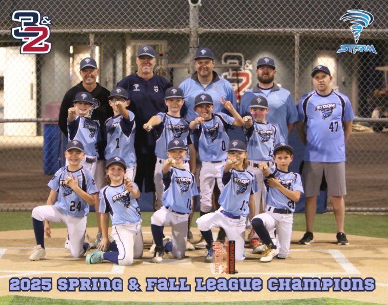 Congratulations to Olathe Storm Lightning on Back to Back League Championships! Great job boys! You put in a lot of hard work to make this happen.

Storm Proud!