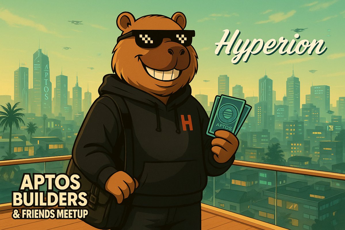 hyperion_xyz's tweet image. West Coast, you’re up next 🌉
After Aptos Experience NYC, the energy moves to SF AI Week for the Aptos Builders & Friends Meetup and Hyperion will be there.
🕠 When: 21 October, 5:30–8:30 PM
📍 Where: 735 Emerson St, Palo Alto, California 🌵
Come through, share updates, and…