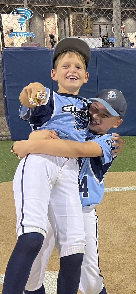 Jack and Brayden celebrating their 2025 Back to Back League Championships. Love the smiles! Congratulations you earned it!