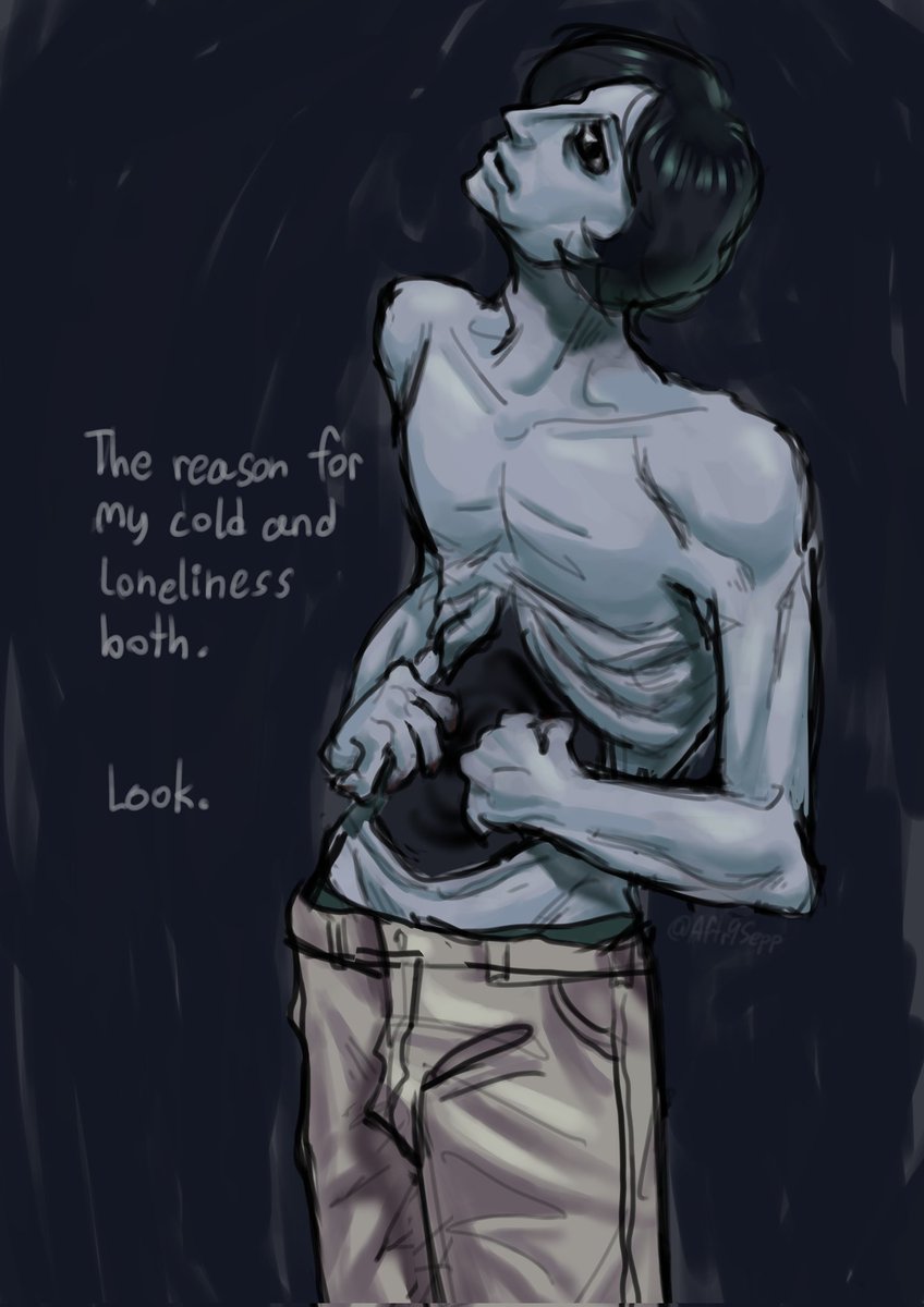 Aftr9Sepp's tweet photo. #coatguy #ninah #ninahfanart #noimnotahuman https://t.co/0dgdtquTpi