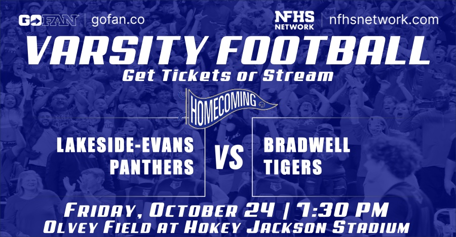 Come out and support your Tigers on Friday October 24!!! #BIUKnow #Homecoming2025 
Tickets at gofan.co/app/school/GA2…
Watch live at nfhsnetwork.com/schools/bradwe…