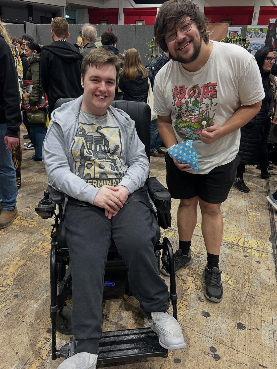 Met <a href="/dheanasaur/">Dhean</a> today at Comic Con, what a legend