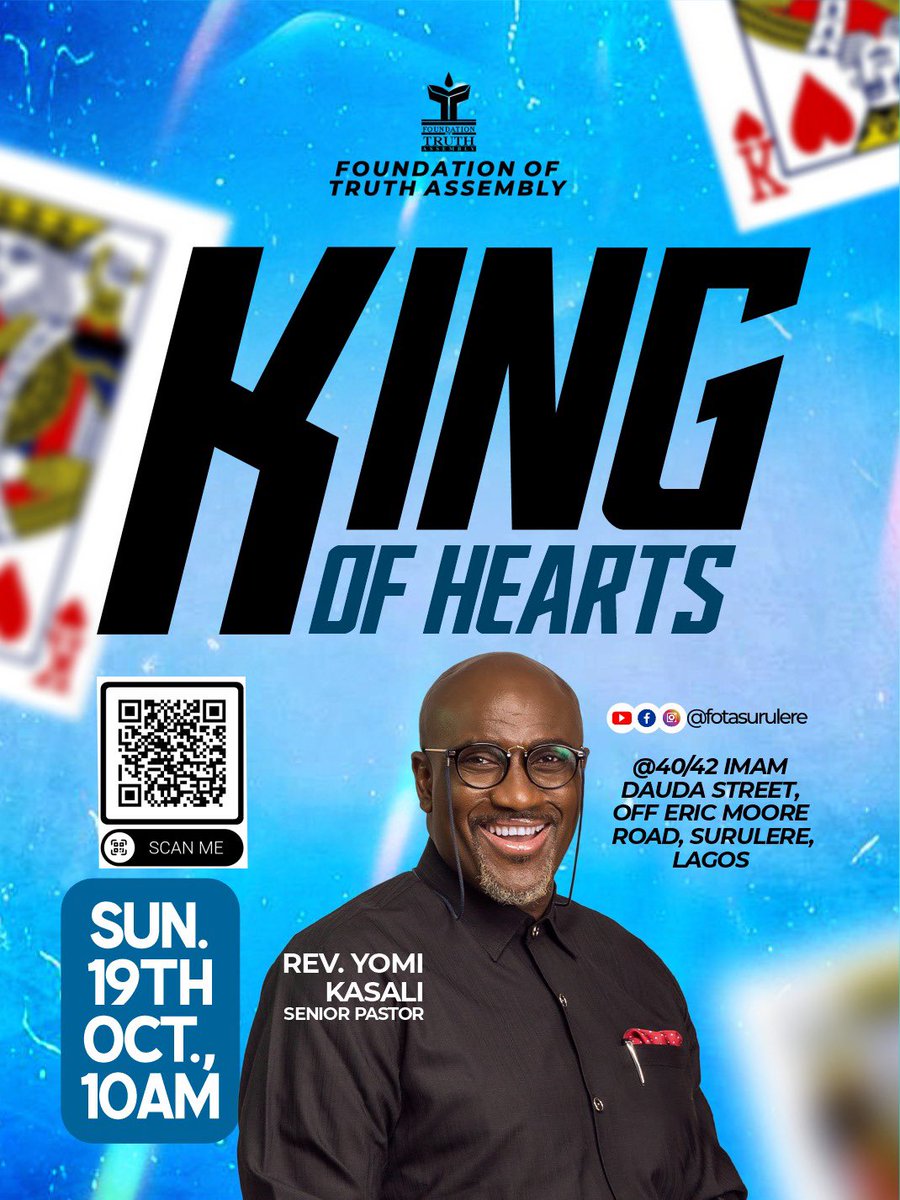 Tomorrow is another day to worship in the presence of the King!! Another time to communion and fellowship 

Time: 8am and 10am 
#SundayService

@Angiee Fota @Orientmakeovers <a href="/Adebimpe/">Oppa</a> @~Luchi😘