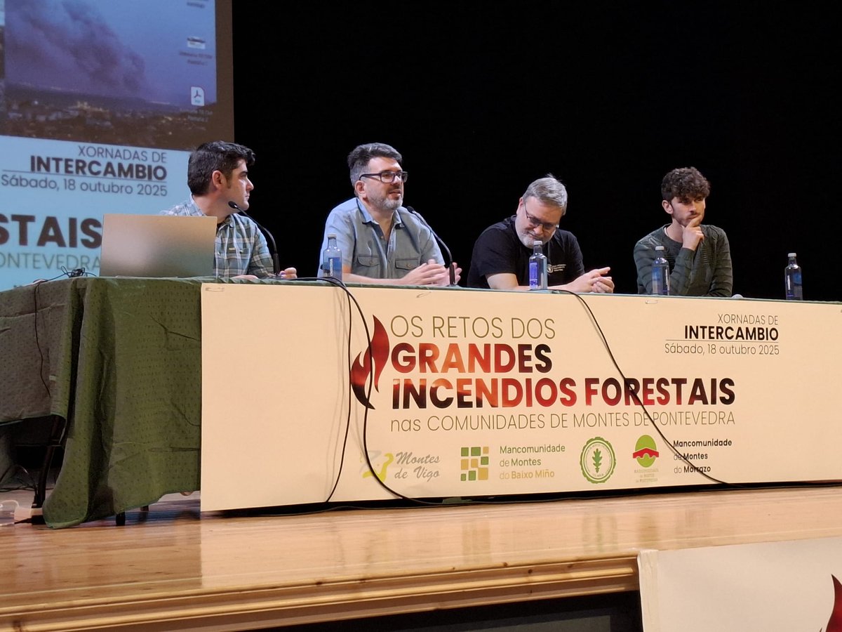 O reto dos grandes incendios forestais
---
Xornada para abordar o desafío dos lumes territoriais.

Dende a Fundación Juana de Vega transmitimos a nosa experiencia no traballo coas comunidades locais.

Claves: planificación, gobernanza, diálogo, soberanía e xenerosidade.