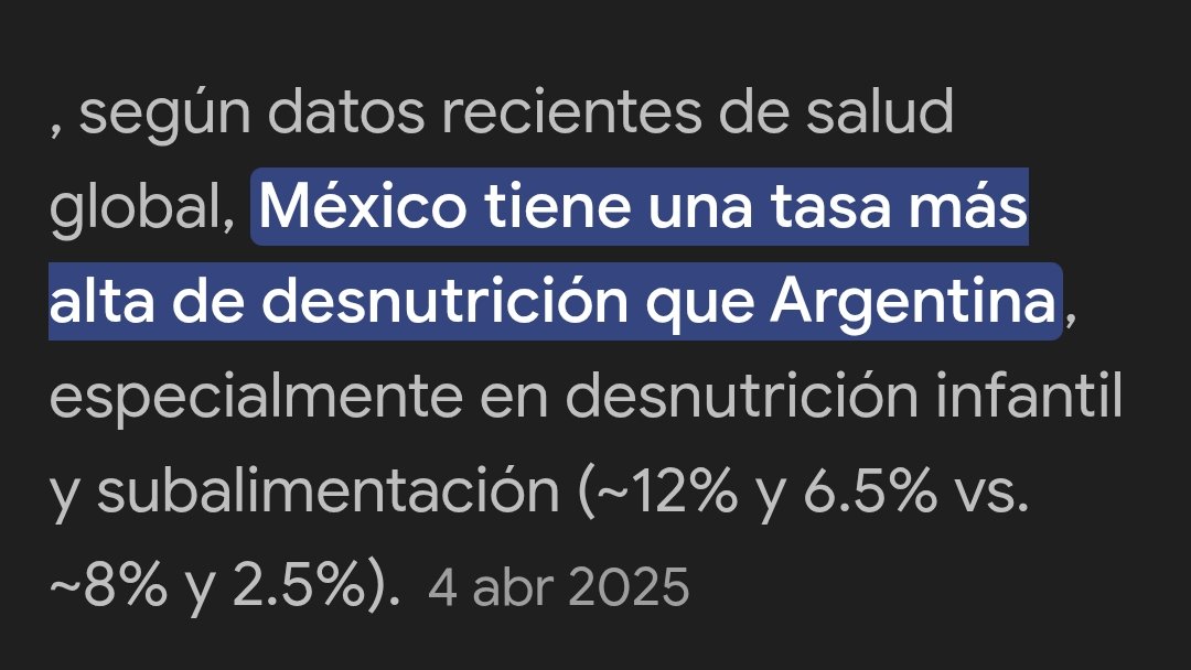 AitorDelRaimon's tweet photo. @MgnaUriel @Ramardoh1 ¿Como va esa desnutrición infantil? https://t.co/13qk9Rhwa7