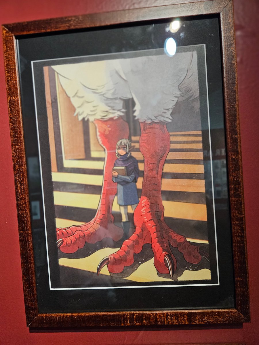 Seeveekat's tweet photo. Having a blast at the Dungeon Meshi Exibit!
#DeliciousinDungeonNY https://t.co/FO14AcePol