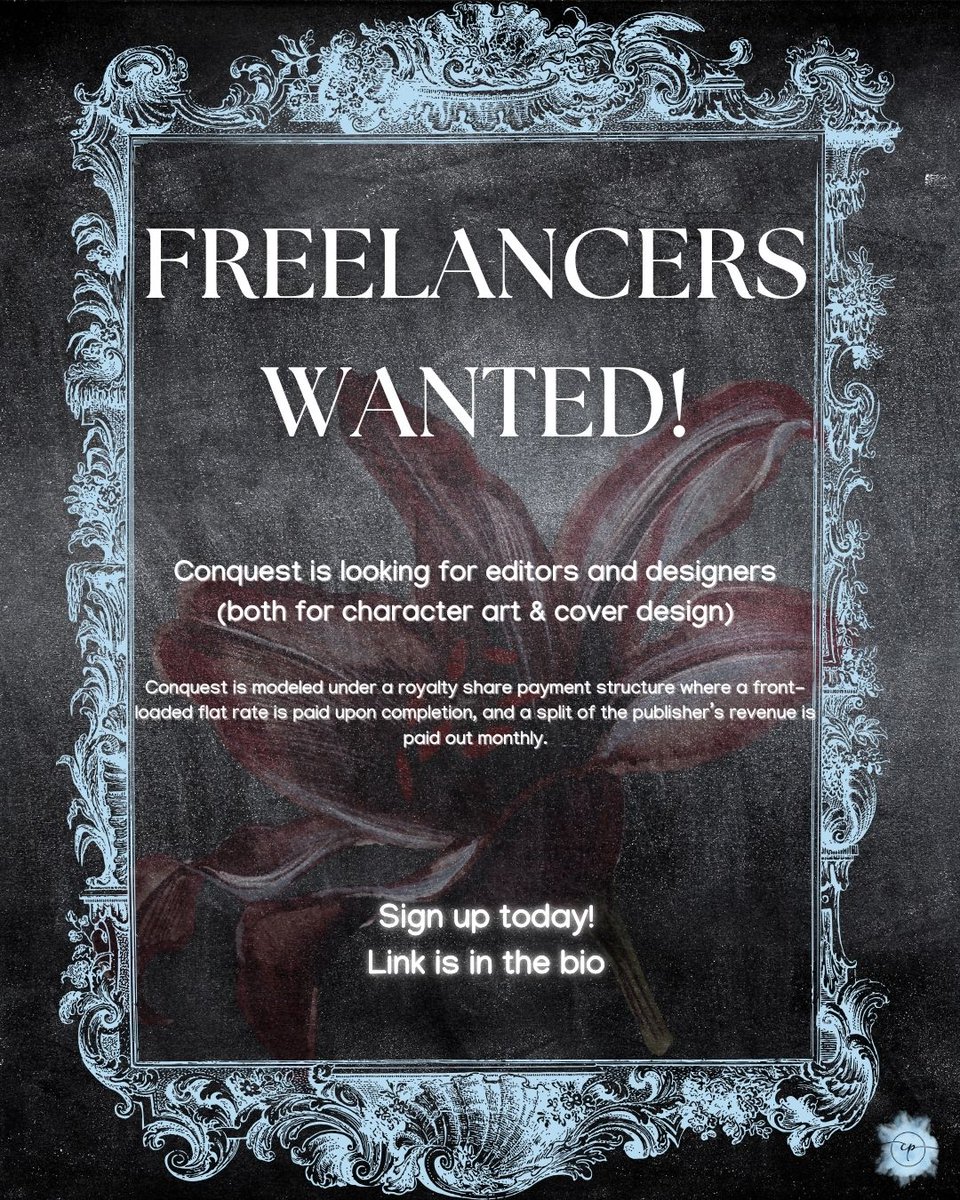 Today is officially BOOK FORMATTING DAY 🤗 3 upcoming releases are on the agenda this weekend!
Don't even get me started on who's all up for line/copy edits right now.
HUGE shout-out to the Conquest editors and designers! Don't forget, we keep our freelancer interest form open!