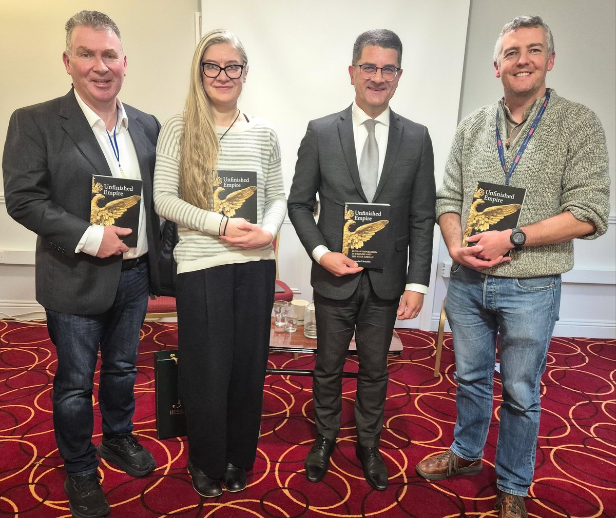 And here we are ... after a very lively discussion with Dr Ken McDonagh (on far-right of picture) moderating. Thanks to everyone who came to share their perspectives with us.