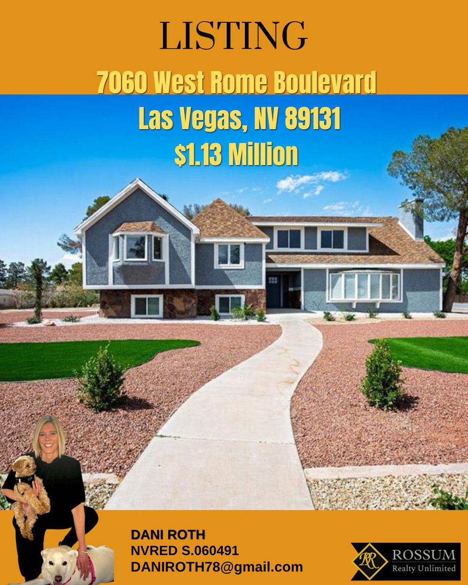 rossum_realty's tweet photo. 🏠 New listings are live at Rossum Realty for October!
Part 1 is out now 👀 and Part 2 drops soon — you won’t want to miss these homes!

💬 Quote this tweet and tell us: what’s your dream home feature?
#lasvegasrealestate #lasvegashomesforsale https://t.co/f5sCmuyeYz