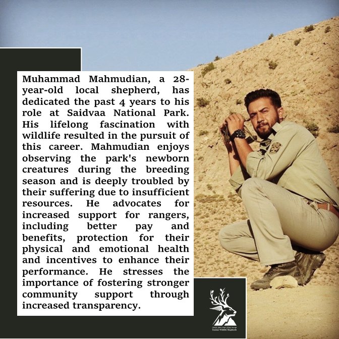 WildlifeIranian's tweet photo. This award is a recognition of their true dedication and the countless sacrifices that they have made to protect and preserve our natural heritage.

#IUCNcongress 
#InternationalRangerAwards https://t.co/CEhePlfGbP