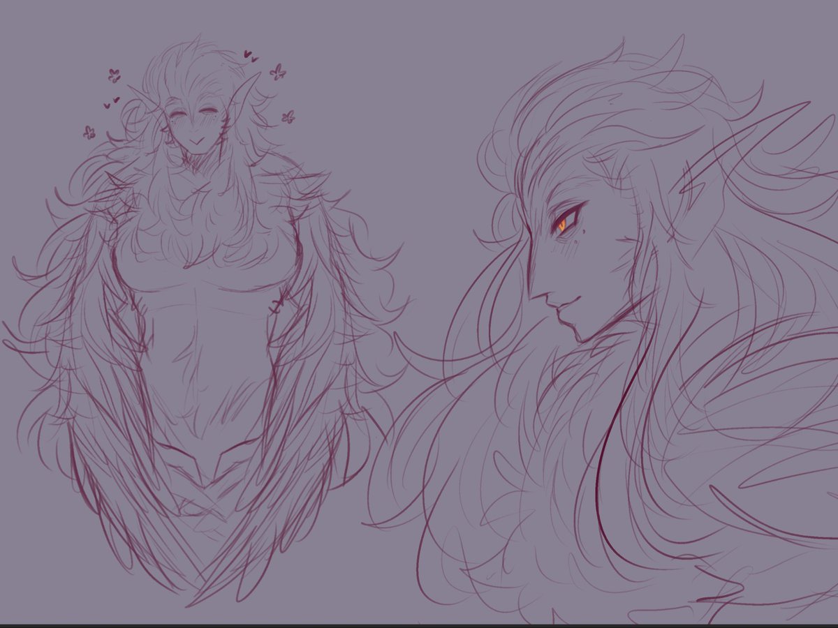 _TurquoiseSea_'s tweet image. A sketch of my version of the Great Hawk hehehe #DoL #DegreesofLewdity #DegreesofLewdityGreatHawk #greathawkdol