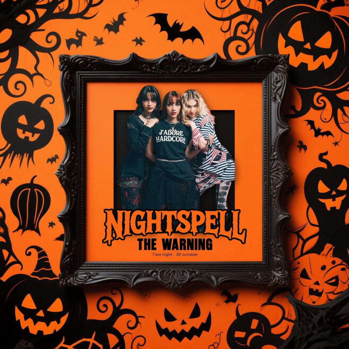 FestivalWorld_'s tweet image. ᑌ𝗉𝗅𝗈𝖺𝖽𝖾𝖽 𝗍𝗈: 𝖭𝗂𝗀𝗁𝗍𝗌𝗉𝖾𝗅𝗅ᑭ𝗈𝗋𝗍𝖿𝗈𝗅𝗂𝗈.𝗻𝗲𝘁 ✳︎ 𝖺𝗋𝗍𝗂𝗌𝗍𝗌 𝖺𝗋𝖼𝗁𝗂𝗏𝖾𝗌 — OCT30 : The Warning (@TheWarningweb) and Nessie (@lazodesol)