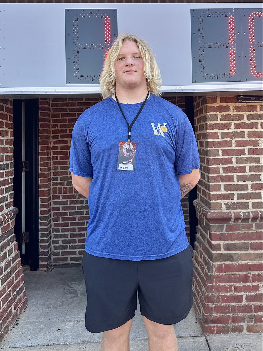 Had an awesome game day visit at <a href="/NGUFootball1/">North Greenville Football</a> today! Thanks again <a href="/Nate_Garner_75/">Nate Garner</a> for the invite! Let’s keep in touch <a href="/CoachB_NGU/">Connor Baroniunas</a>!  <a href="/OfficialWrenFB/">Wren Hurricane Football</a> <a href="/MrCoachFrate/">Anthony Frate</a> <a href="/CoachPerdomo/">Chris Perdomo</a>