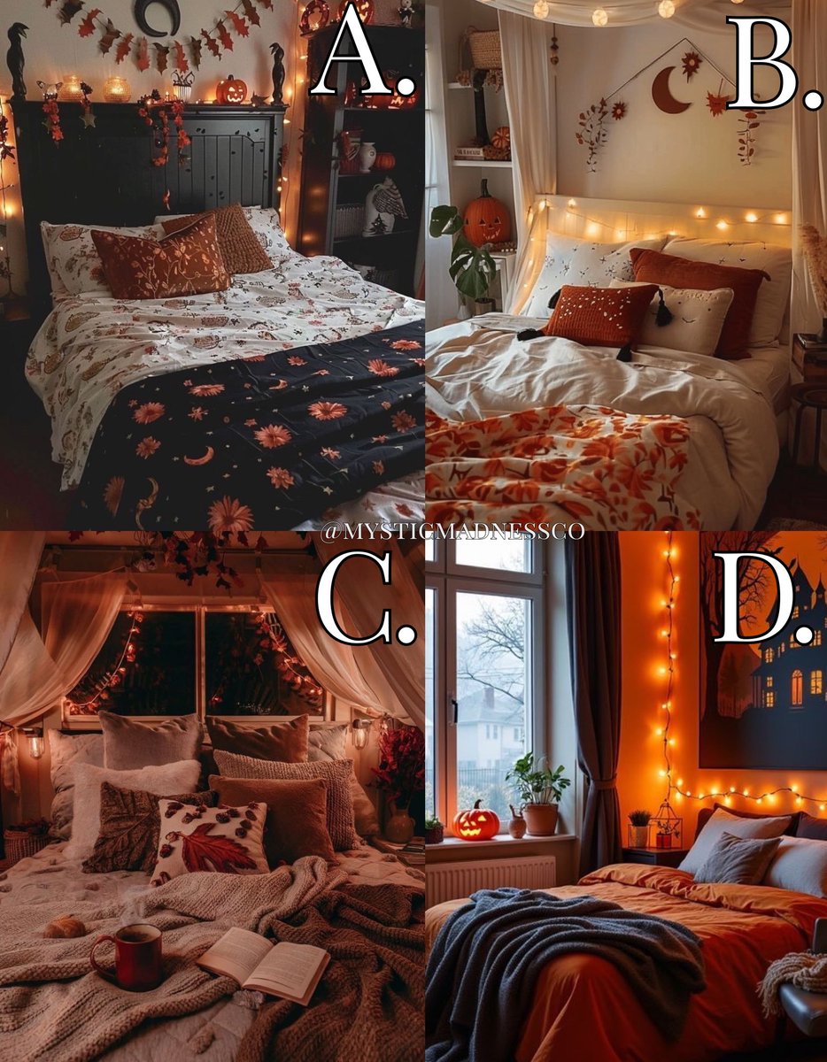 Which room do you like most? 🎃🍂