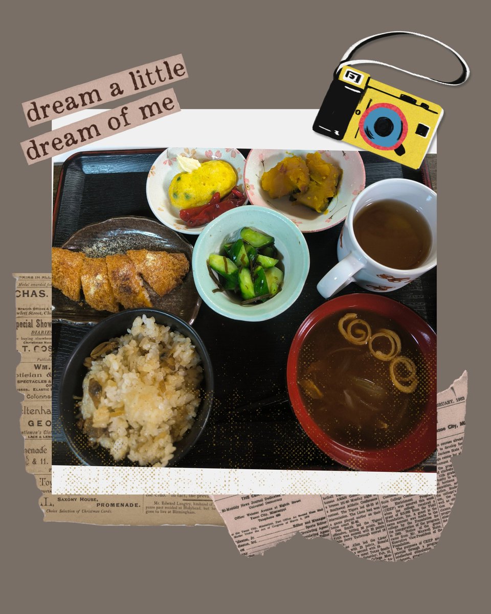 ファビュラス＆Preciousなフォロワーの皆様🐡おはおはッス🌄
今日は系列のとこに応援で行って来ますね💨人手不足なんですね💧
昨日の職場の100円ランチ👇️はあさりご飯や白身魚のフライやオムレツなどサイコーでしたよ😋
朝晩ちょっと冷えて来ましたね(・.・;)