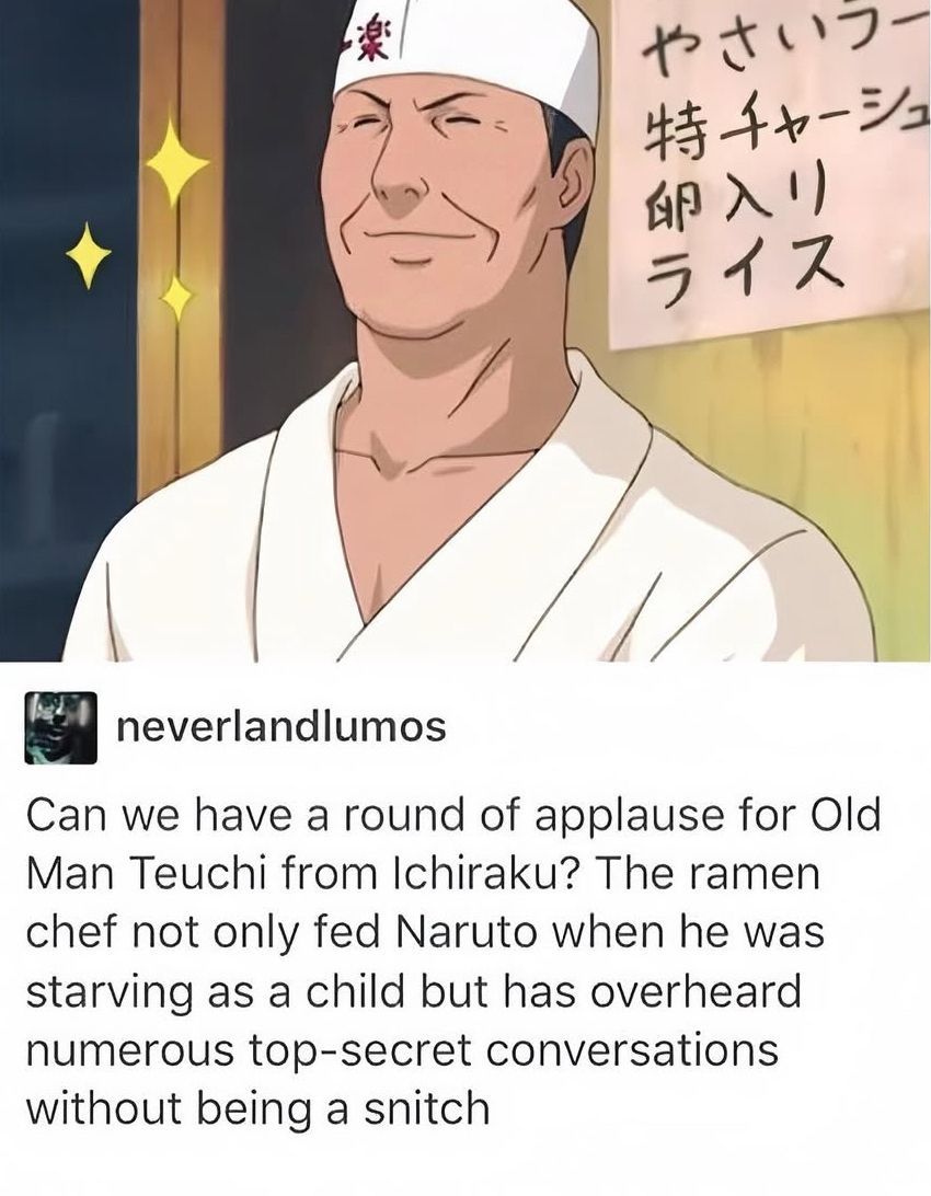 Teuchi was a real one