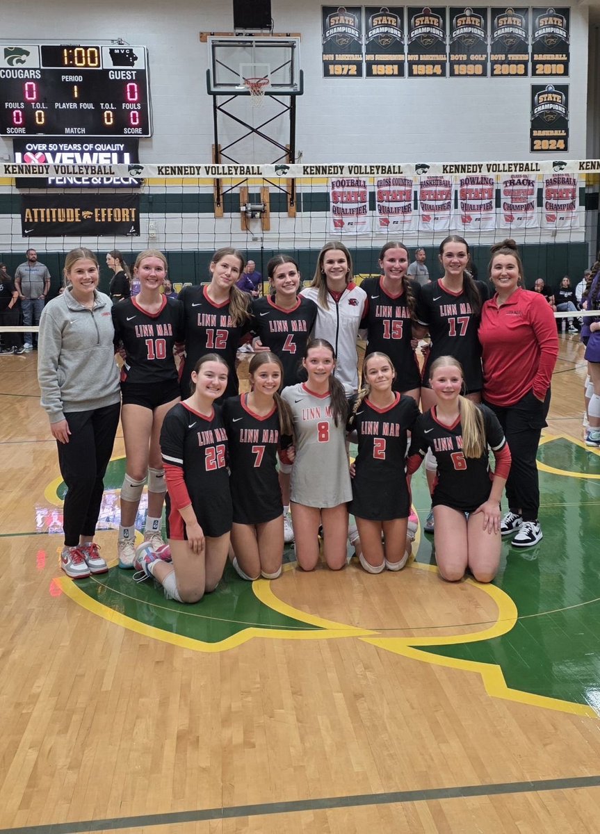 Season complete and champions crowned! Linn-Mar Sophomores take 1st at CRANDIC! #CommittedToTheClimb