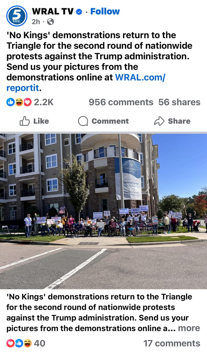 <a href="/Sadie_NC/">Sadie</a> <a href="/BelannF/">BelannF</a> Massive crowd in Raleigh. 😂