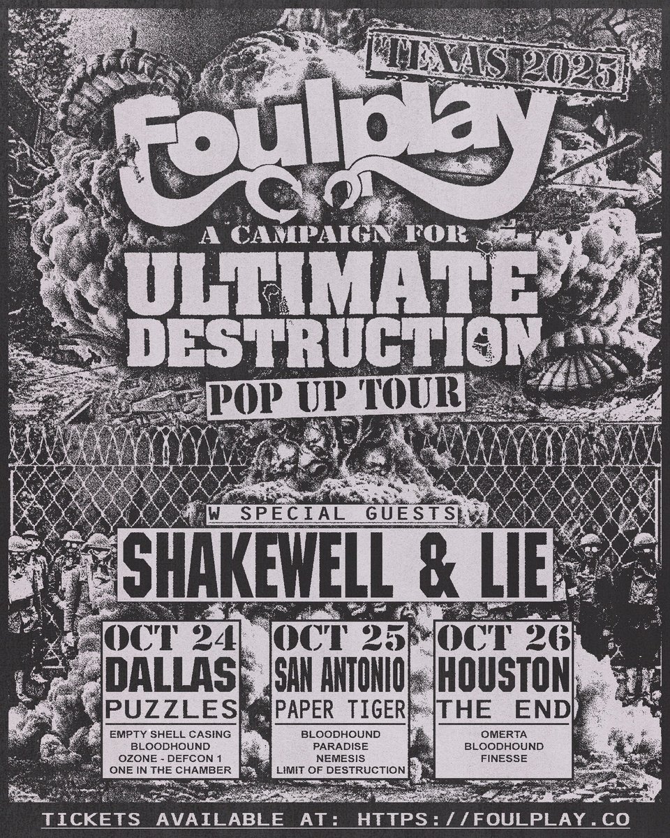 TEXAS POP UP TOUR STARTS NEXT WEEKEND