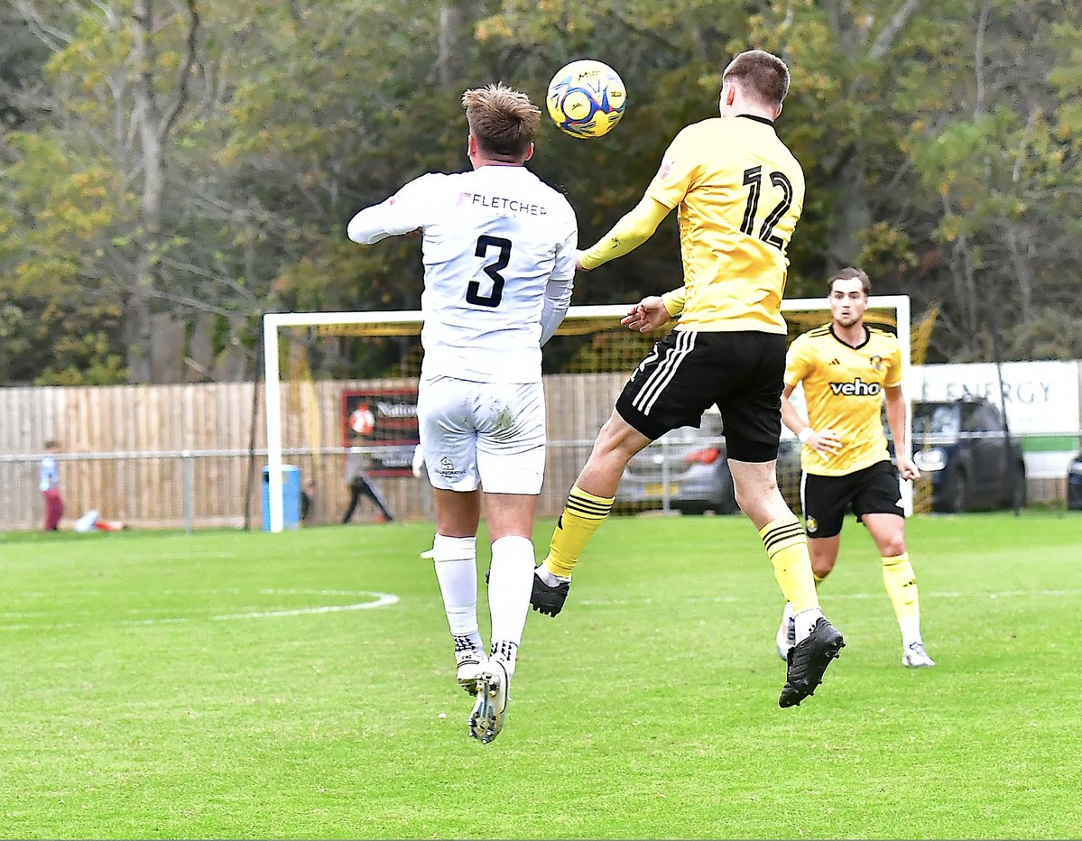 BASHLEY 1-1 MOUSEHOLE
BASHLEY’S quest for a first home League win continues - but Jack Williamson’s men can consider themselves mighty unlucky to have ended with just one point from a scrappy game.
It was scrappy, mainly because a highly-controversial red card decision consigned