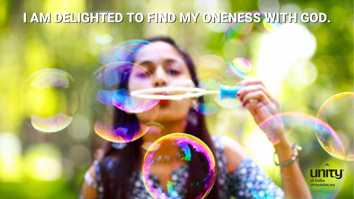 UnityDallas's tweet image. Delighted
“I AM DELIGHTED TO FIND MY ONENESS WITH GOD.”– Dailyword.com
#DailyWord #Unity #UnityDallas #Delighted