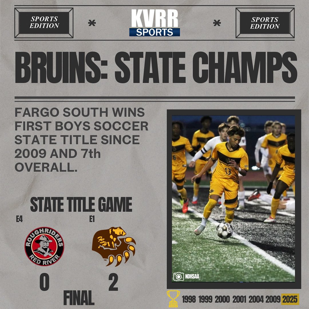 FARGO SOUTH = CHAMPIONS 🏆🏆🏆🏆🏆🏆🏆

<a href="/NDScores/">ND Prep Scoreboards</a>
