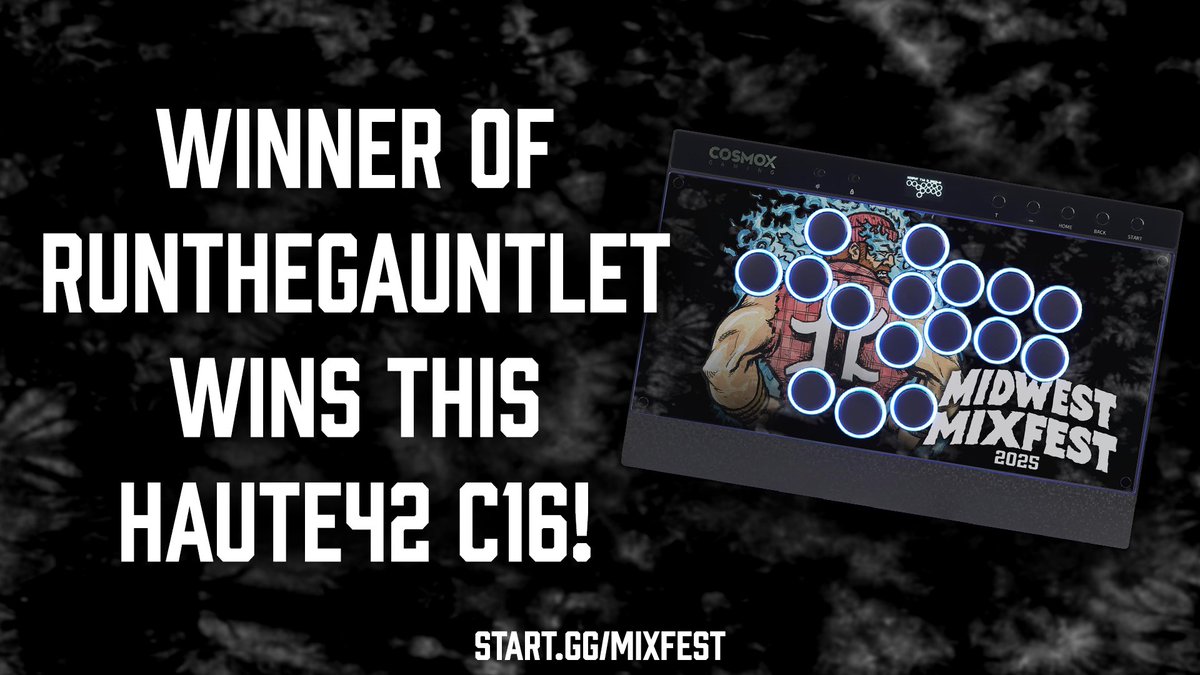 runthemixmn's tweet image. Here's this year's RunTheGauntlet trophy!
In addition to medals for top 3, winner of RunTheGauntlet will take home this Haute42 C16 with Mixfest '25 art!