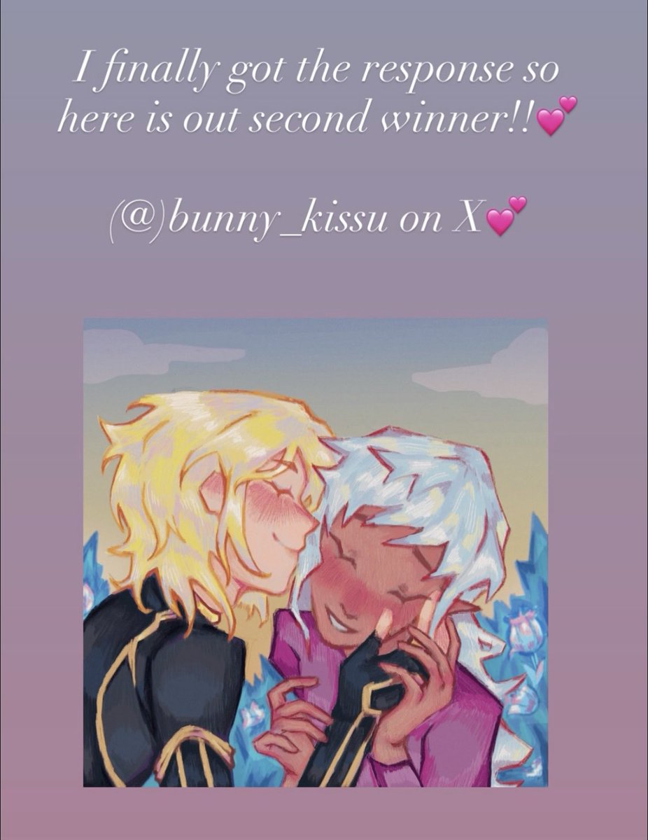yorukofluff's tweet photo. THE WINNER RE FINALLY HERE!!💕💕 
@bunny_kissu and (@)_.penwen_ on IG https://t.co/AsOrtSHTDI