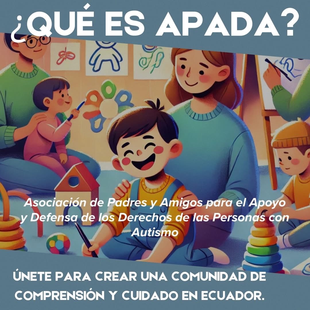 En <a href="/ApadaAso/">APADA DEL ECUADOR</a> creemos que el apoyo mutuo es la clave para crecer juntos. Somos una comunidad de padres que compartimos experiencias, conocimientos y herramientas para brindar lo mejor a nuestros hijos con autismo. 
Aquí nadie está solo: nos ayudamos, aprendemos y enfrentamos los