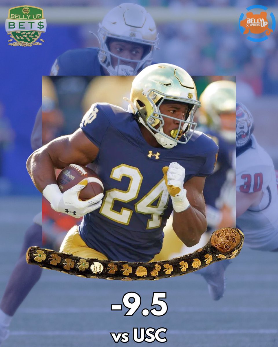 20 years after the Bush Push, USC heads back to South Bend for a battle over the Jeweled Shillelagh🍀🔥

Can the Trojans make history again, or will Notre Dame silence the doubters?

Drop your predictions ⬇️ 

#CFB #FightOn #GoIrish