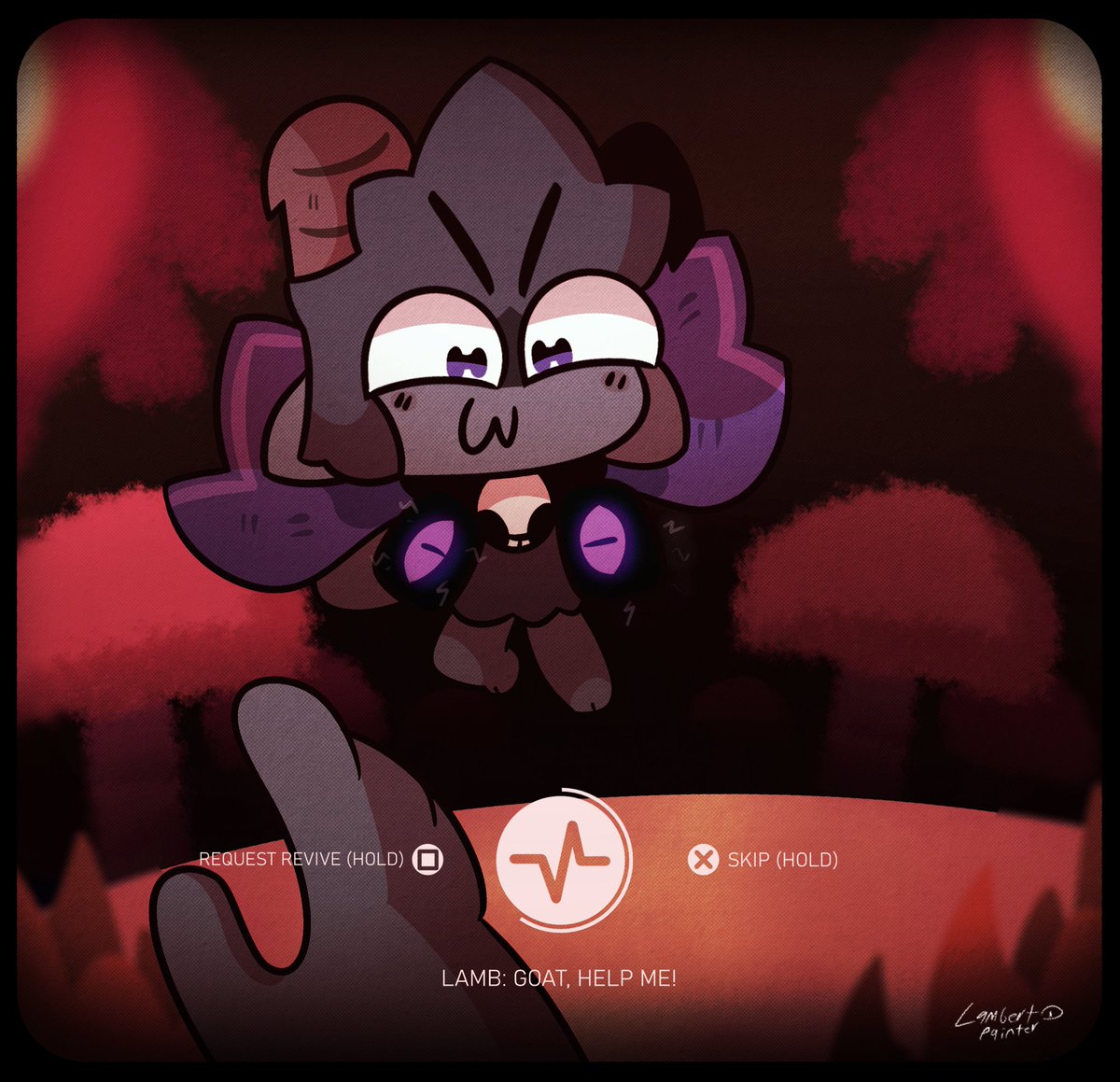 MEDIC!!! 🐐
#cultofthelamb #cultofthelambfanart