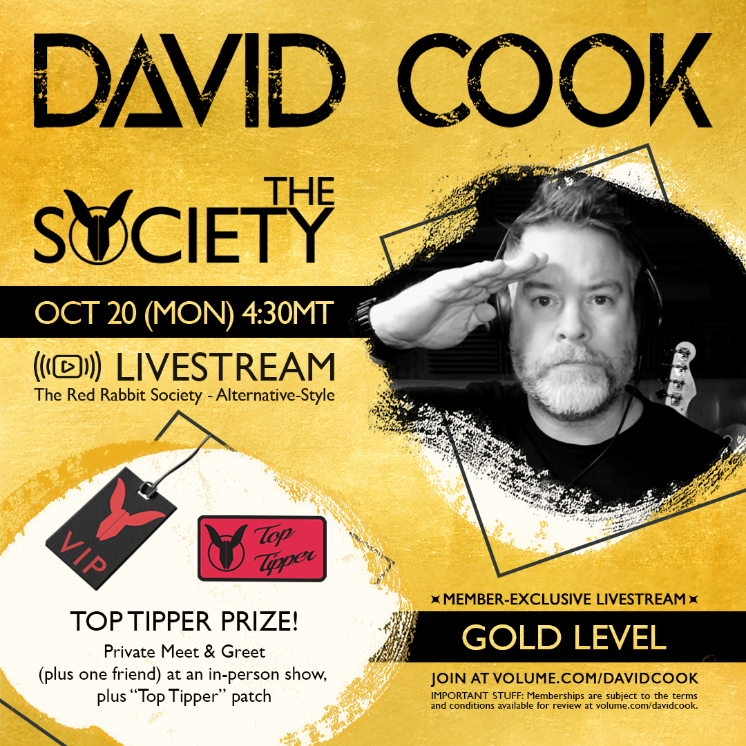 FoolsApril64's tweet photo. π¨ *UP NEXT* ποΈ 20-OCT (MON) β° 4:30MT / 6:30ETπ David Cook RRS Alt-Style #Livestream π Only on @GetOnVolume π for all #DavidCook Gold members π https://t.co/K2a3LGGYxd https://t.co/23d7Dcjir4