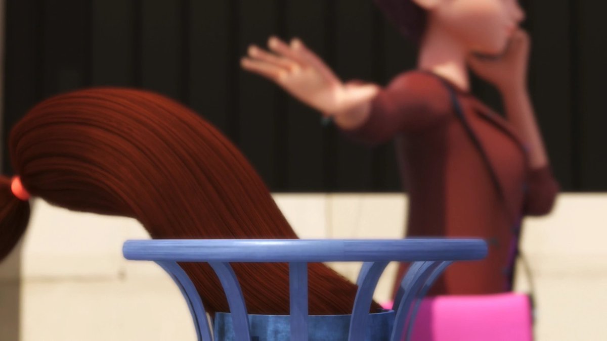 So she just took off that wig and never wore it again? #MiraculousSeason6