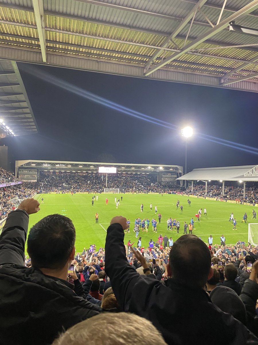Fulham away, fucking love this club🔴⚪️