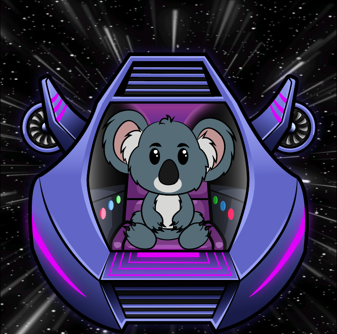 Here you can see the Koalas sitting on the spaceships.... There is little left to the improvement of the strokes and appearance of the koalas ! 😉 Tell me if it doesn't look great and interesting the collection ! 🐨🧩 
 
Follow the tagged accounts🥳
#NFTs #Web3Community