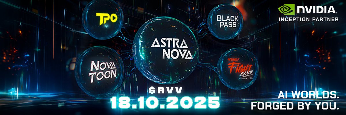 Taken🎒 (@t_a_k_e_n_1) on Twitter photo Something big is shifting in entertainment.
Not in Hollywood. Not on Netflix
But where AI merges token economies and communities become creators
<a href="/Astra__Nova/">Astra Nova</a> providing the industry with something new
Backed by NVIDIA Inception and Alibaba Cloud
They’re creating an Something big is shifting in entertainment.
Not in Hollywood. Not on Netflix
But where AI merges token economies and communities become creators
<a href="/Astra__Nova/">Astra Nova</a> providing the industry with something new
Backed by NVIDIA Inception and Alibaba Cloud
They’re creating an