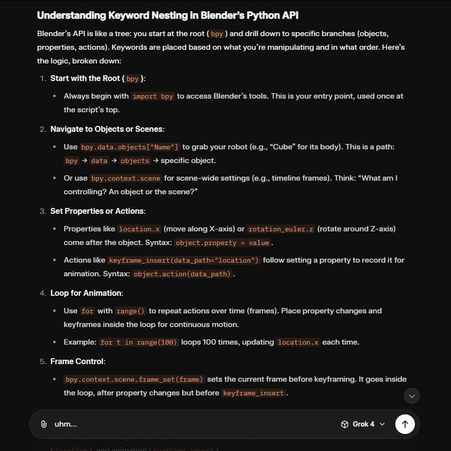 CrodleMon's tweet image. I don't know what I'm doing 😭
This is almost as bad as that time I attempted to read - "Introduction to Geometric Measure Theory"
I just love the deep end🤦
But I'm trying with @grok's help!💯
#Grok #AI #learningpython #CodingJourney #StartingFromScratch