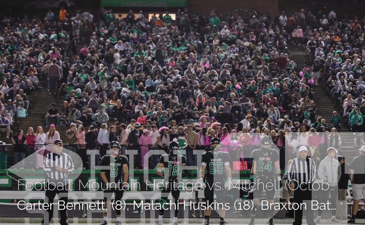 I'm really thankful for my last game against our rivals last night. It was such a wonderful experience, and I feel so grateful for these opportunities and for the supportive community we have. 
#365days <a href="/BitCallo44/">Foster Calloway</a> <a href="/Cason2411/">Cason Jones</a> <a href="/CarterBenn20098/">Carter Bennett</a> <a href="/JacksonBanks28/">Jackson Banks</a> <a href="/MtnHeritageFB/">MtnHeritage Football</a>