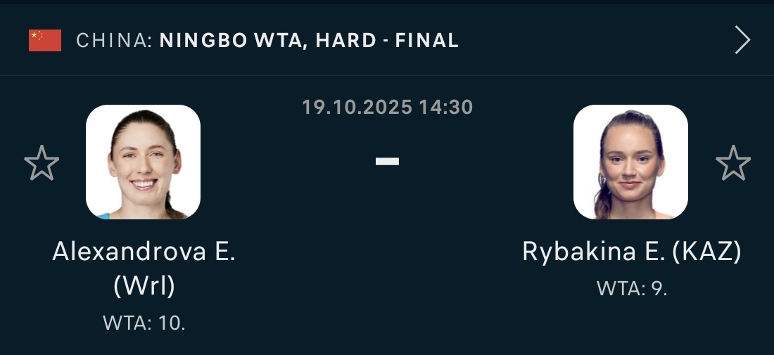 💣 𝗣𝗢𝗧𝗗

🎾 Alexandrova vs Rybakina 

📊 10-2 Last 12 Plays (83%)
📊 26-9 Last 35 Plays (74%)
🚀 Consistency = profits

🔓 𝗪𝗵𝗼 𝗪𝗮𝗻𝘁𝘀 𝗶𝘁? 𝗝𝘂𝘀𝘁 ❤️ + 🔁 + 💬 (𝗺𝘂𝘀𝘁 𝗳𝗼𝗹𝗹𝗼𝘄 <a href="/TennisXpert19/">TennisXpert 🎾</a>)