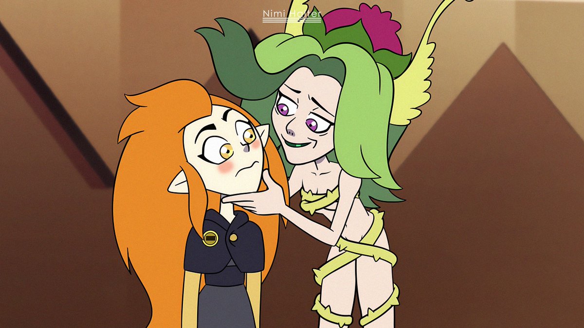 Edit of Terra Snapdragon from the Owl House. Her favorite hobby is breaking stubborn students like Eda by any means  necessary😈