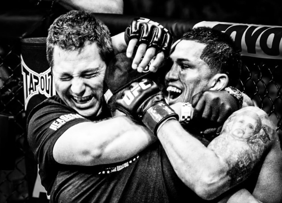 You were always in my corner!!! When we won the <a href="/ufc/">UFC</a> belt🫂

#RIP Coach