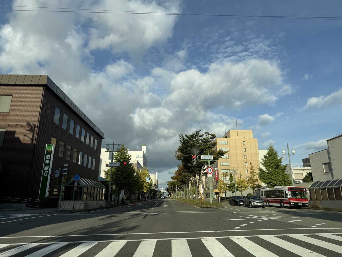 おはよ　#Akita

今日はアルヴェで出店です🐑

いってきまーす

#秋田市
#イマソラ