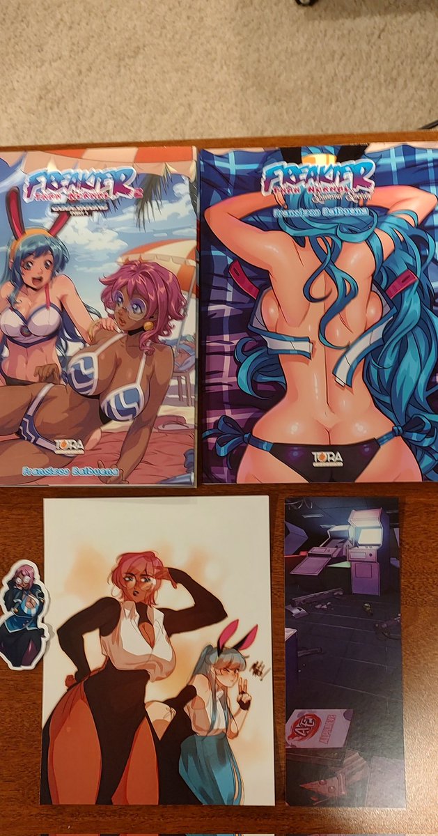 Just got this today! <a href="/alphaeverd/">Alpha Eve</a> Freakier Than Normal 2! Cover by Xongbros Bikini edition. Thanks all!