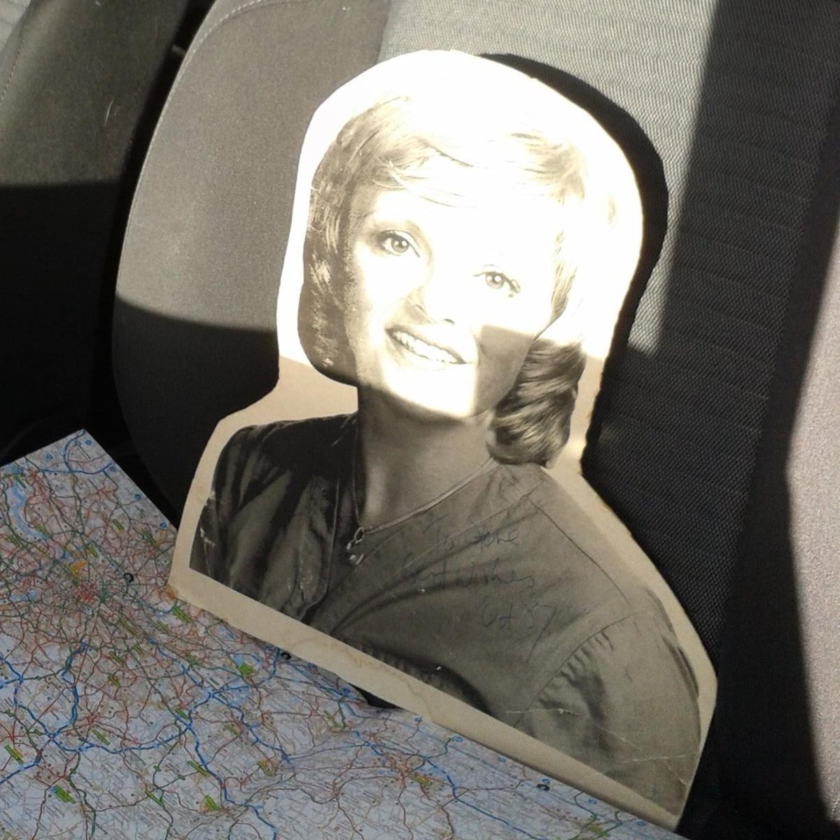 motelcrossroads's tweet image. The Brentford Nylons head of &quot;Jill&quot; as used in in-store promotions. There was a &quot;Meg&quot; one too.