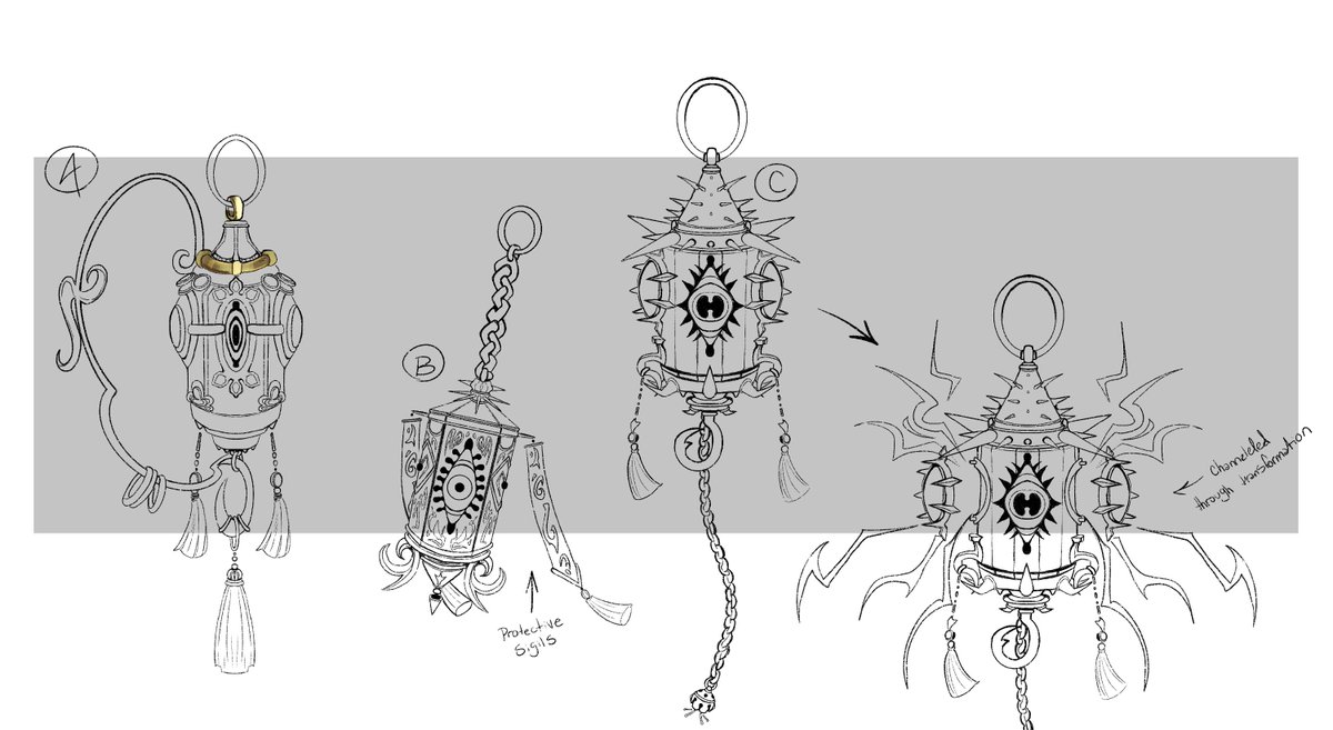 woohannie's tweet image. Here's all of the incense burners! :)
#conceptart #visualdevelopment