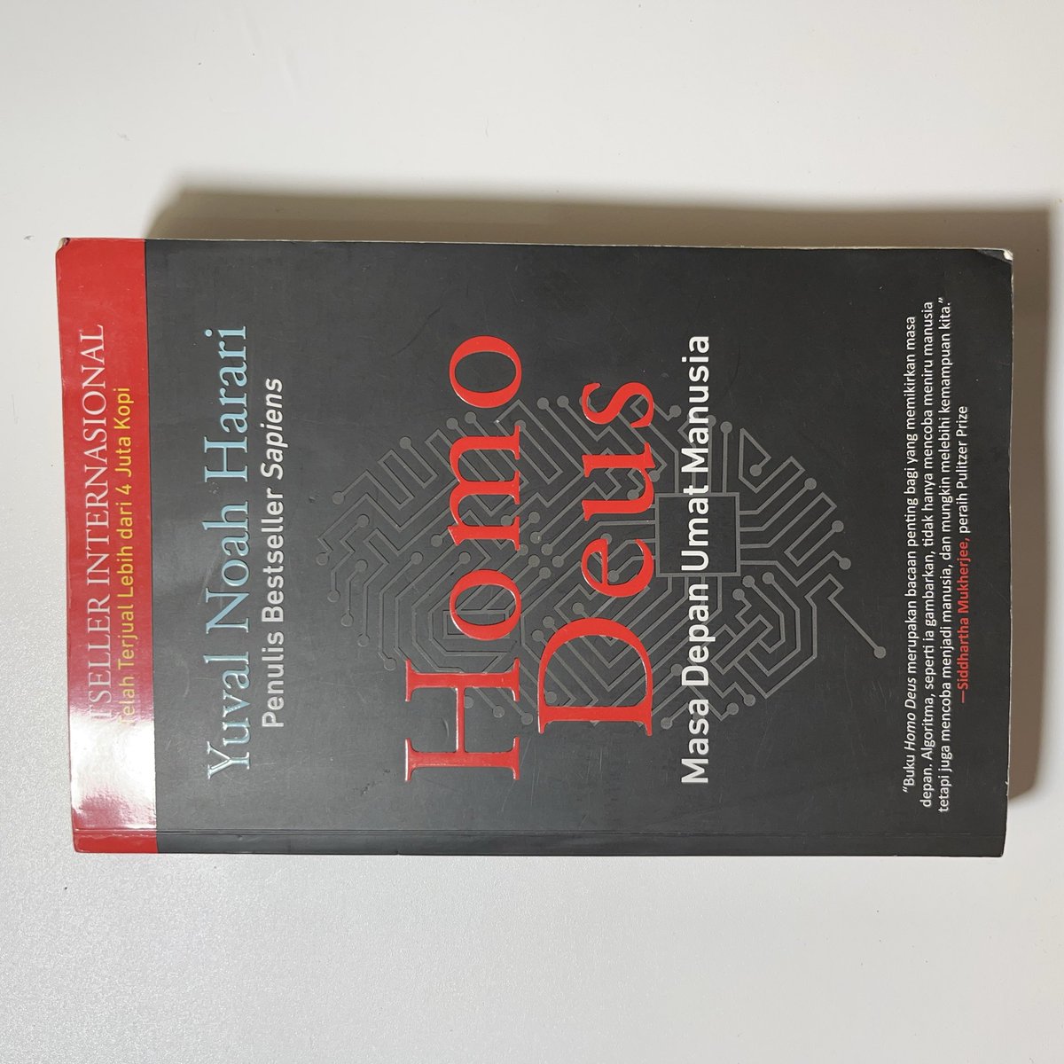 namastealldamn's tweet photo. WTS Buku Preloved Homo Deus Masa Depan Umat Manusia Yuval Noah Harari
70k 
Bisa shopee plit payment buat dapetin freeongkir
https://t.co/y61QJFT7lL https://t.co/OrcqiGZ474